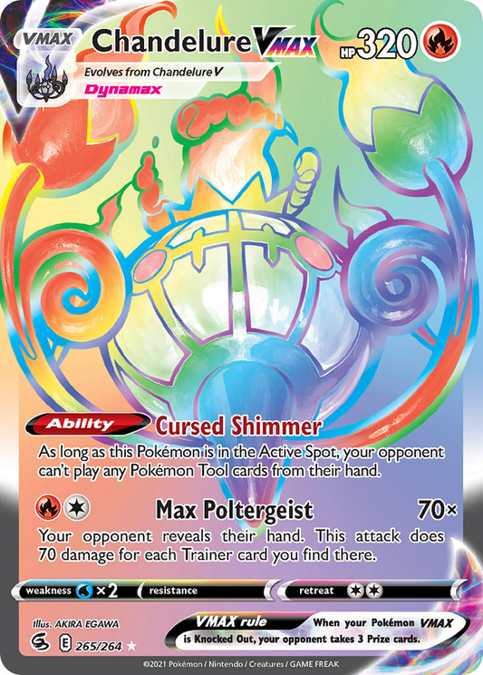 Chandelure VMAX 265/264