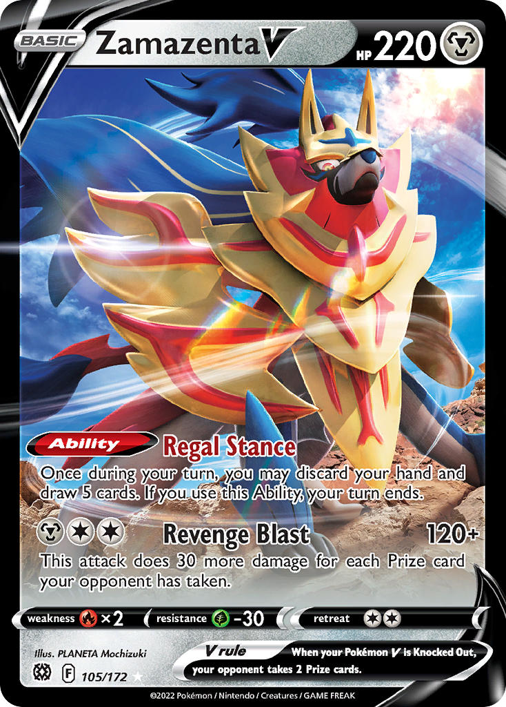 Zamazenta V 105/172