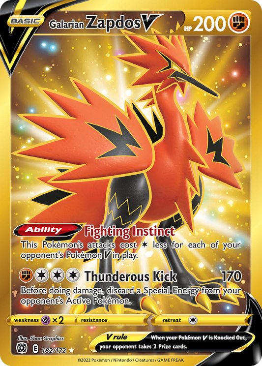 Galarian Zapdos V 182/172