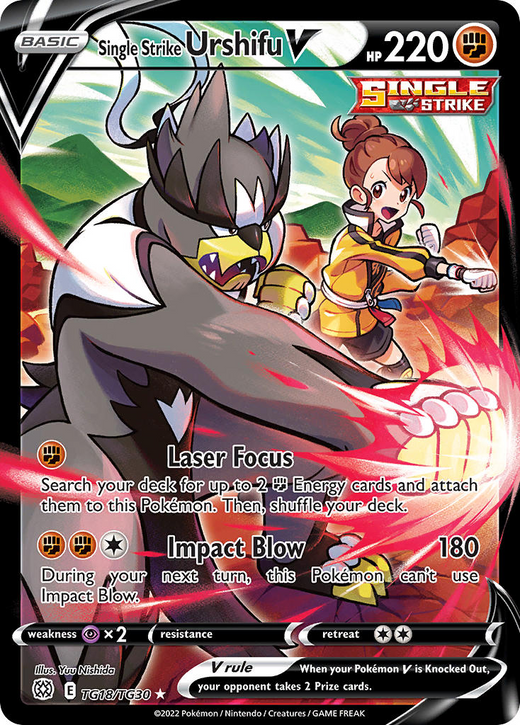 Single Strike Urshifu V TG18/TG30