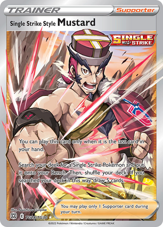 Single Strike Style Mustard TG28/TG30