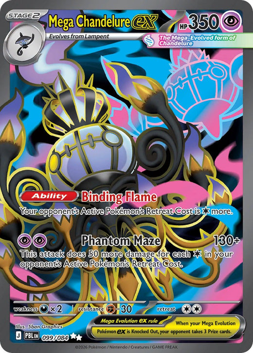 Mega Chandelure ex 099/84