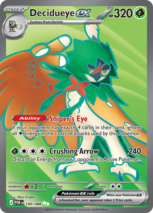 Decidueye ex 100/088