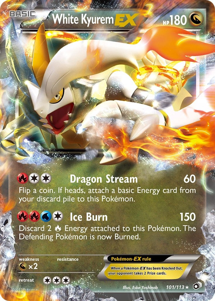 White Kyurem EX 101/113