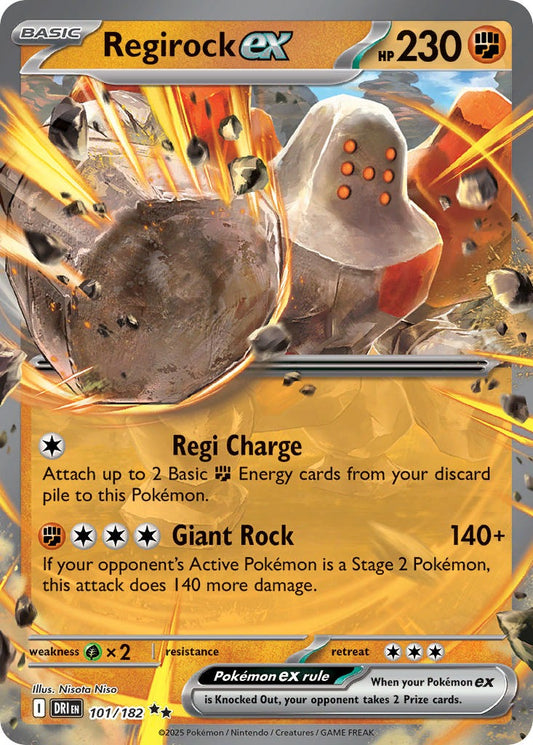 Regirock ex 101/182