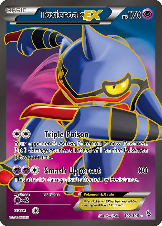 Toxicroak EX 102/106