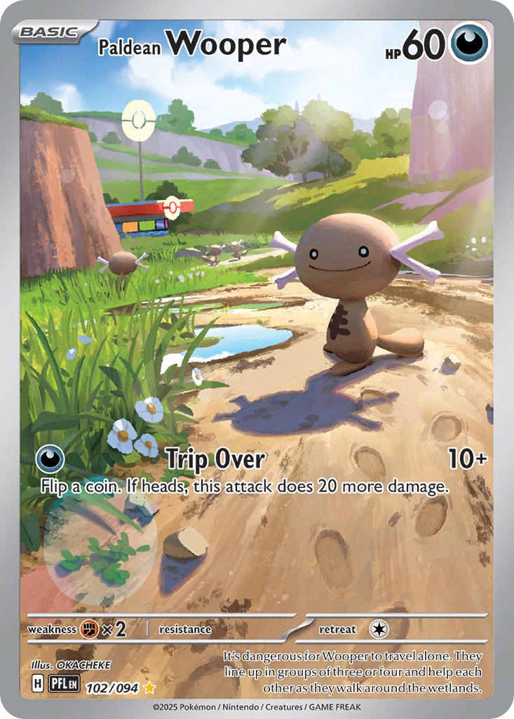 Paldean Wooper 102/094