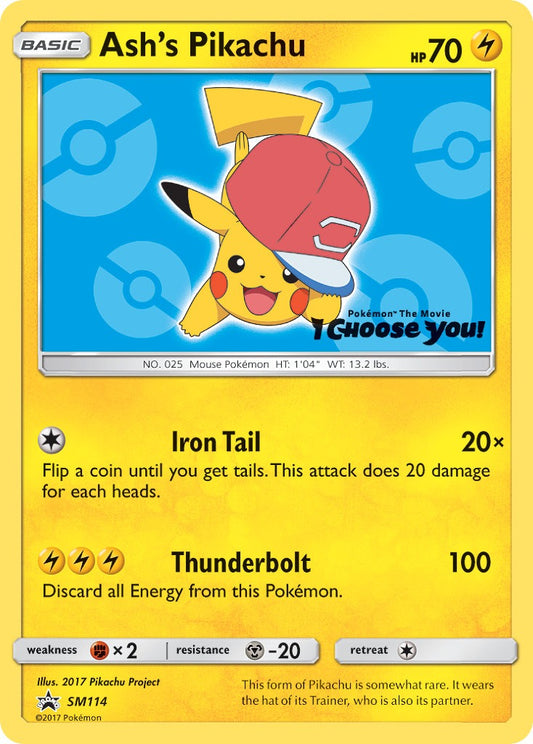 Ash's Pikachu SM114