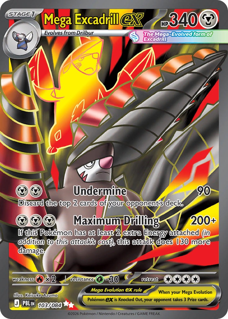 Mega Excadrill ex 103/84