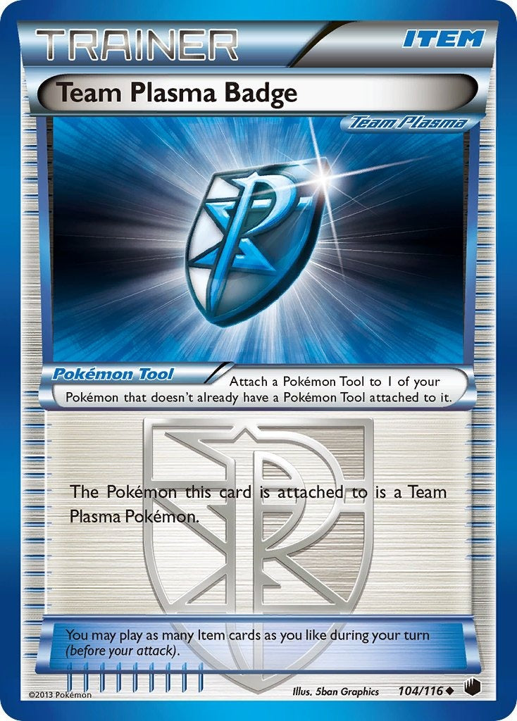 Team Plasma Badge 104/116