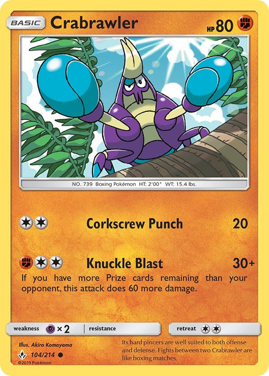 Crabrawler 104/214