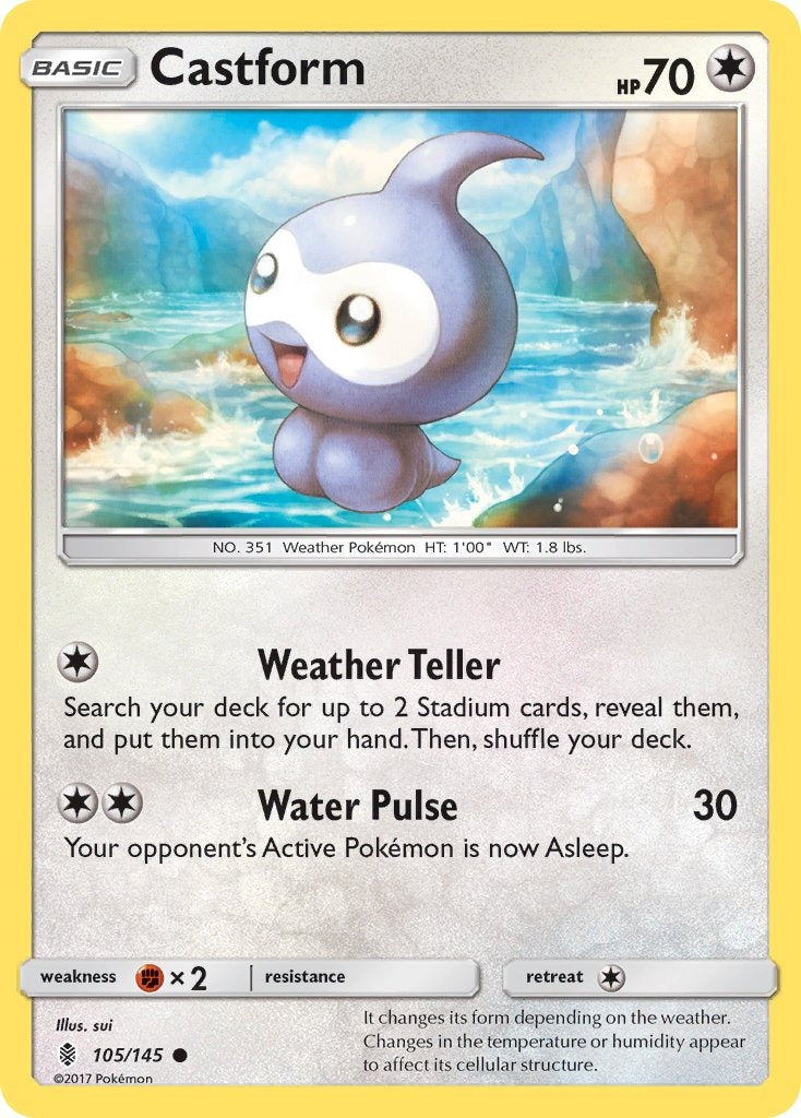 Castform 105/145