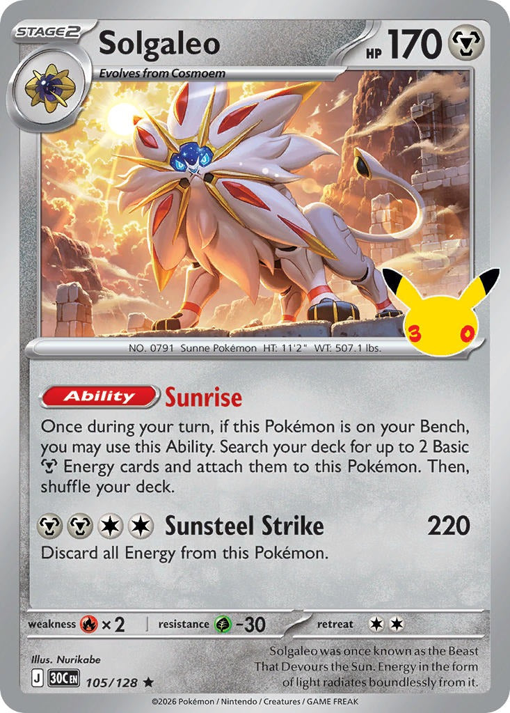 Solgaleo 105/128