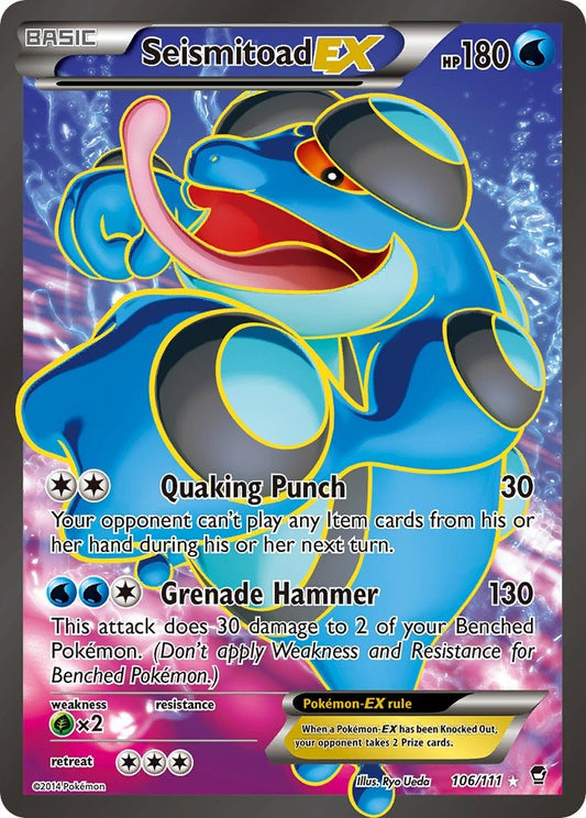 Seismitoad EX 106/111