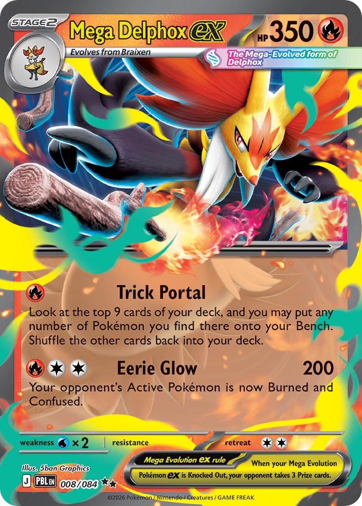 Mega Delphox ex 008/84