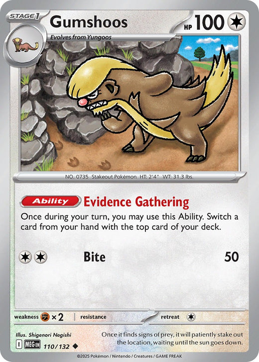Gumshoos 110/132