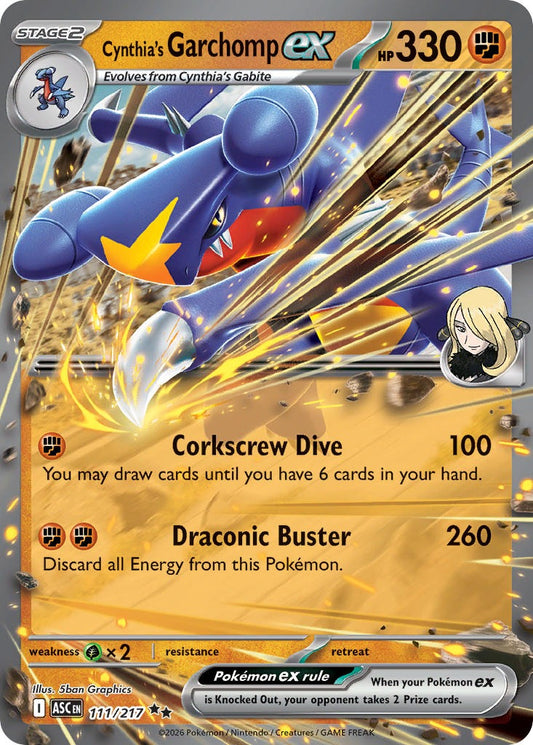 Cynthia’s Garchomp ex 111/217