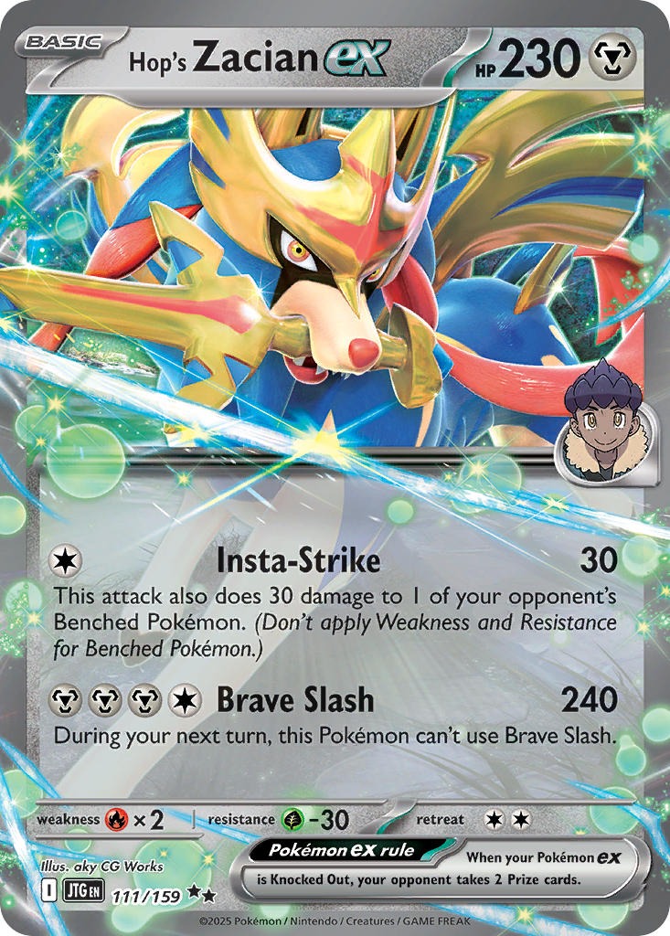 Hop’s Zacian ex 111/159