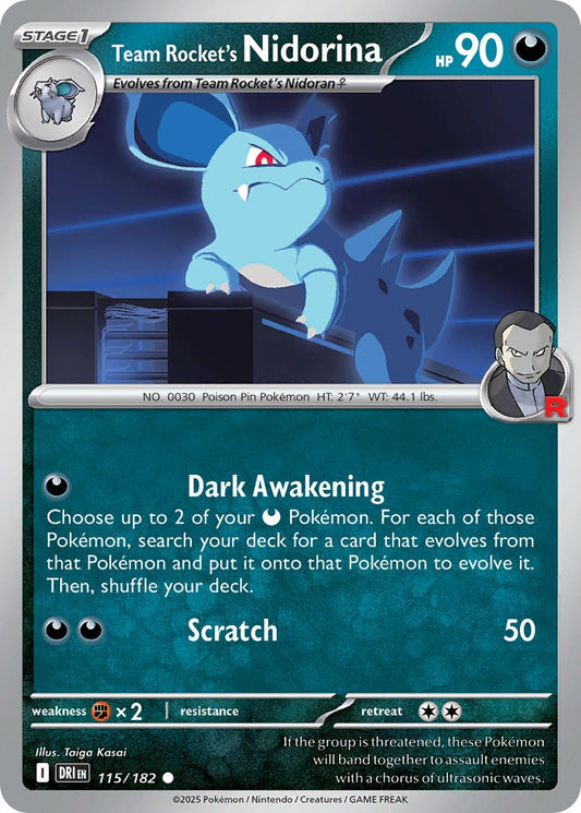 Team Rocket’s Nidorina 115/182