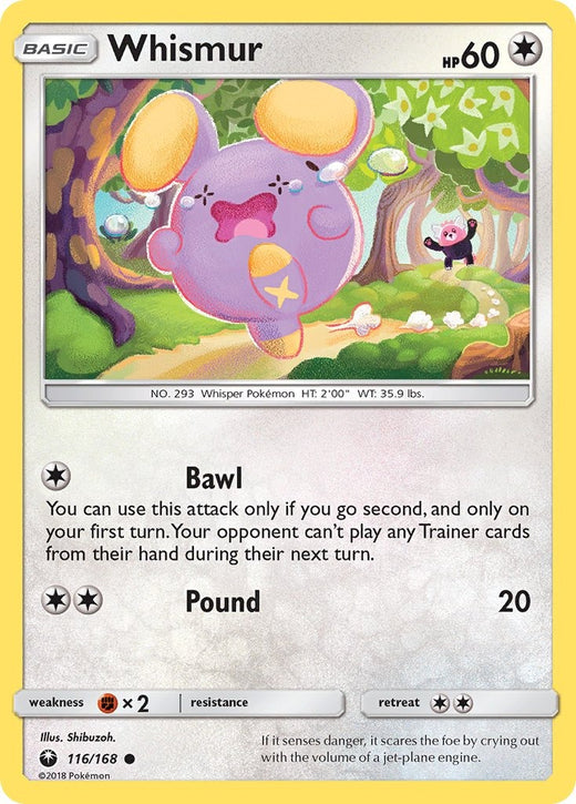 Whismur 116/168