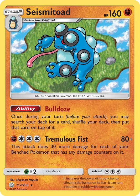 Seismitoad 117/236