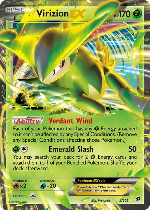 Virizion EX 9/101