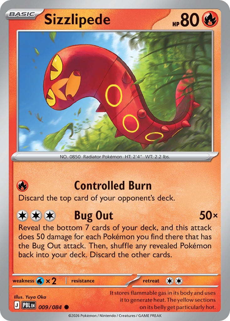 Sizzlipede 009/84
