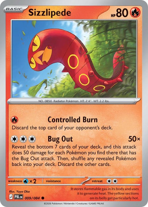 Sizzlipede 009/84