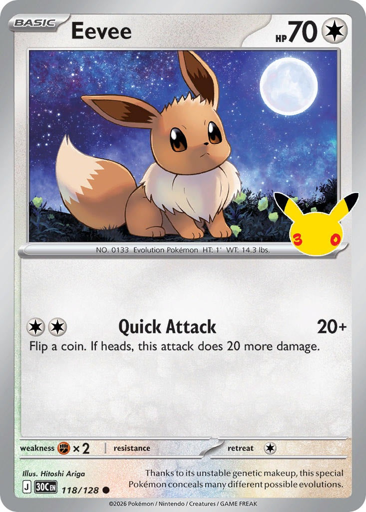 Eevee 118/128