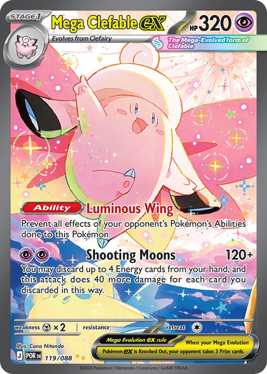 Mega Clefable ex 119/088