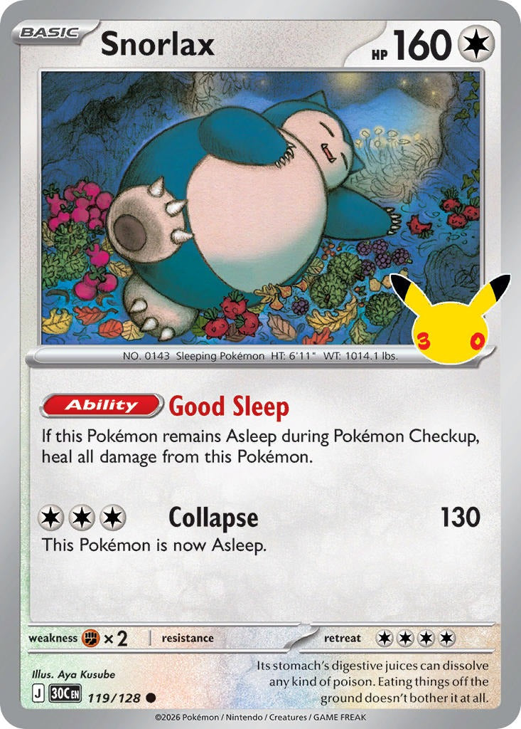 Snorlax 119/128