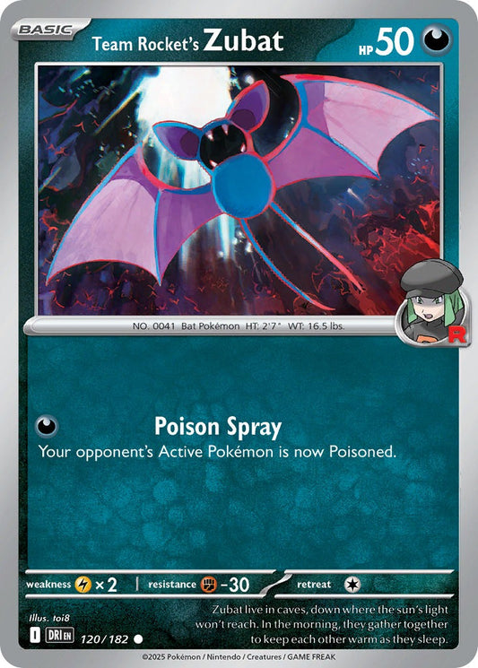 Team Rocket’s Zubat 120/182