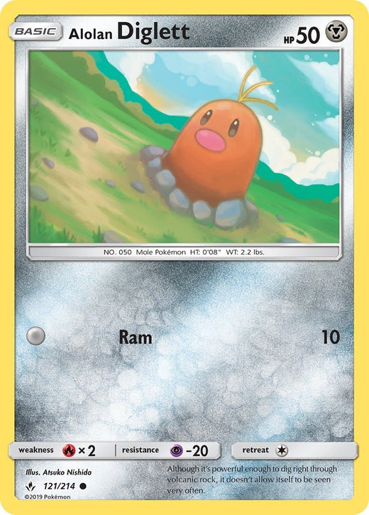 Alolan Diglett 121/214