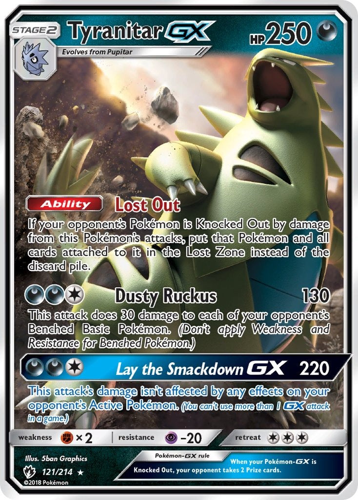 Tyranitar GX 121/214