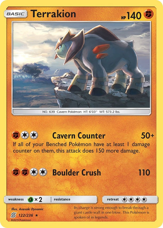 Terrakion 122/236