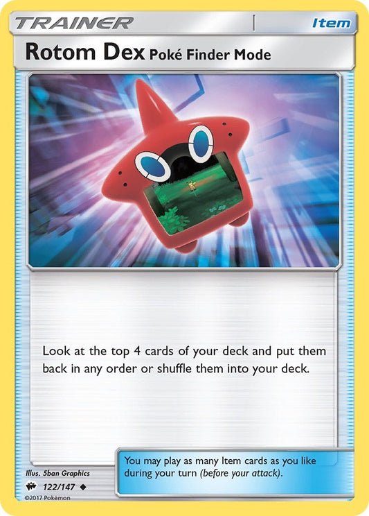 Rotom Dex: Poké Finder Mode 122/147