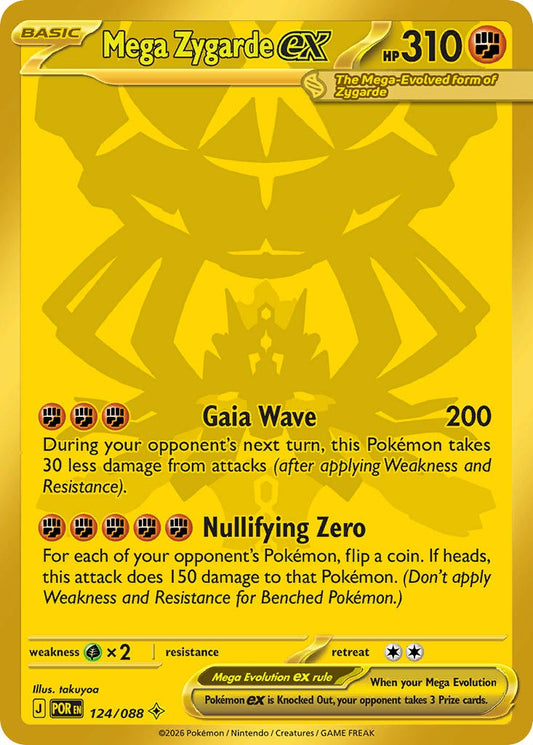 Mega Zygarde ex 124/088
