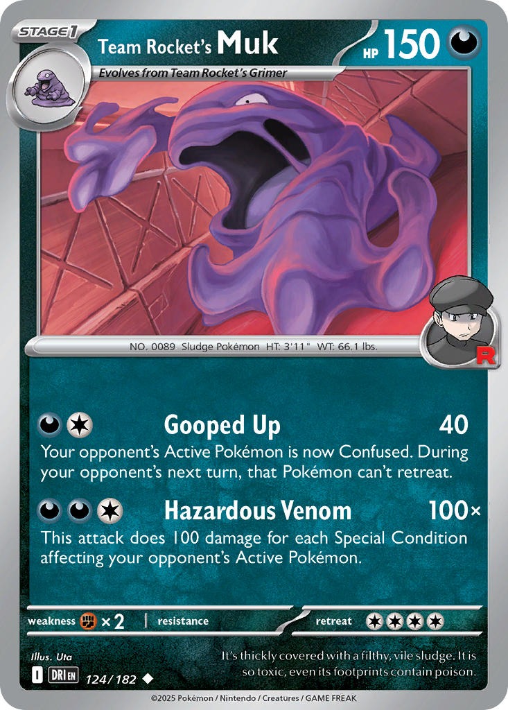 Team Rocket’s Muk 124/182