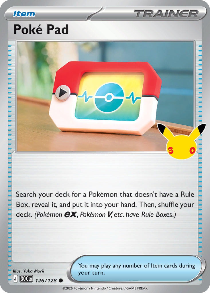 Poké Pad 126/128
