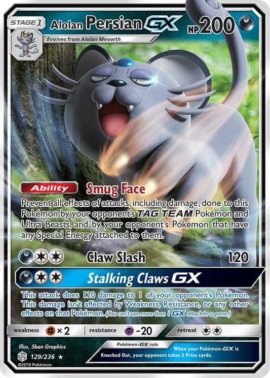Alolan Persian GX 129/236