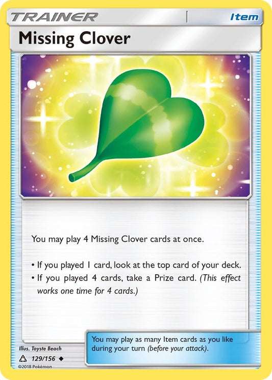 Missing Clover 129/156