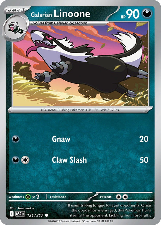 Galarian Linoone 131/217