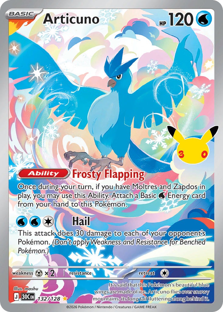 Articuno 132/128