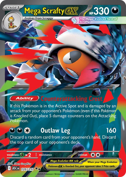 Mega Scrafty ex 135/217