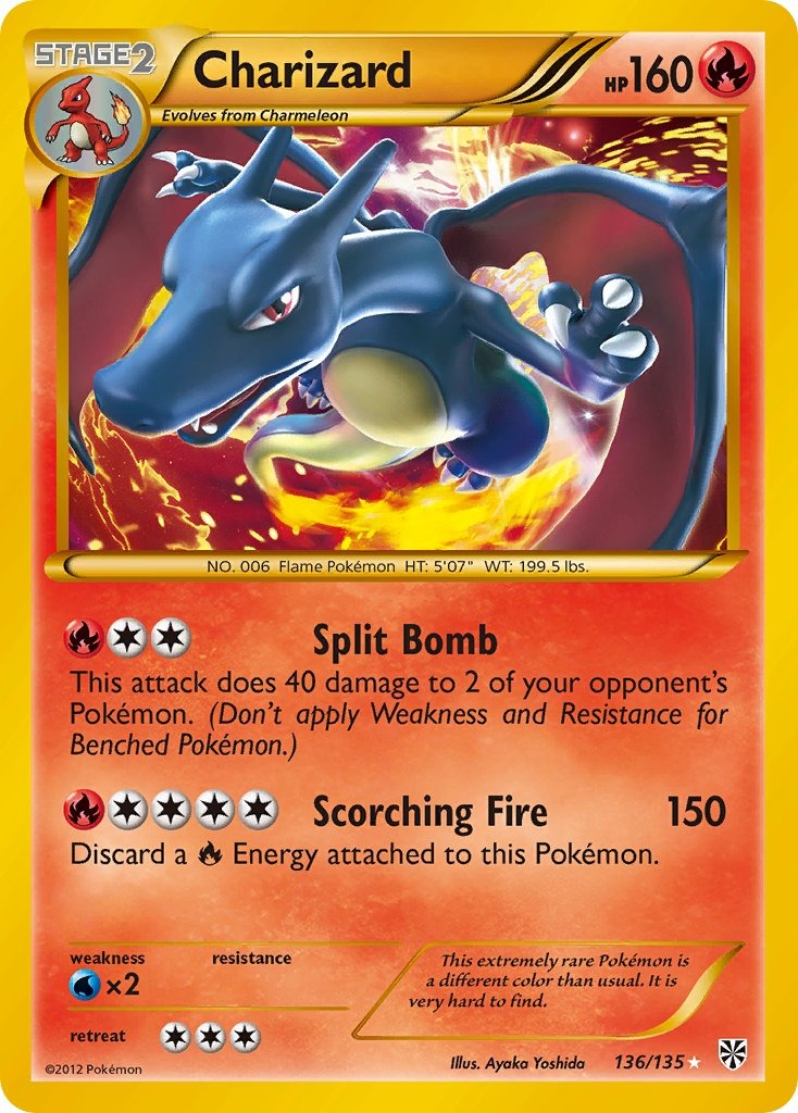 Charizard 136/135
