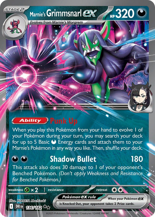 Marnie’s Grimmsnarl ex 136/182