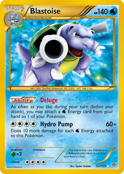 Blastoise 137/135
