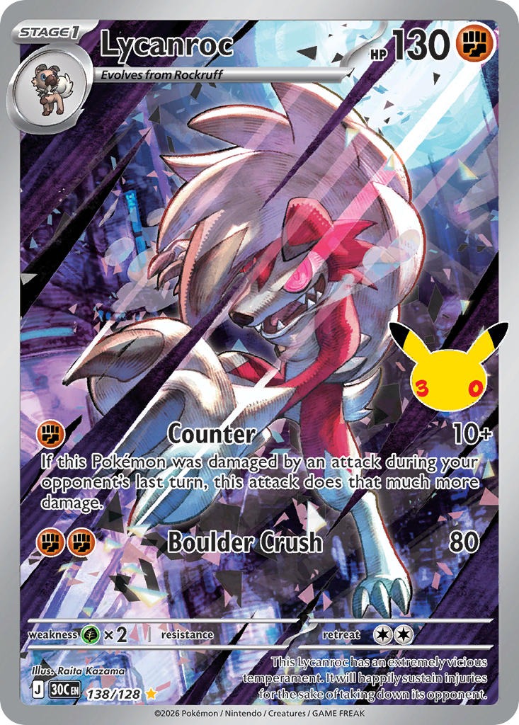 Lycanroc 138/128