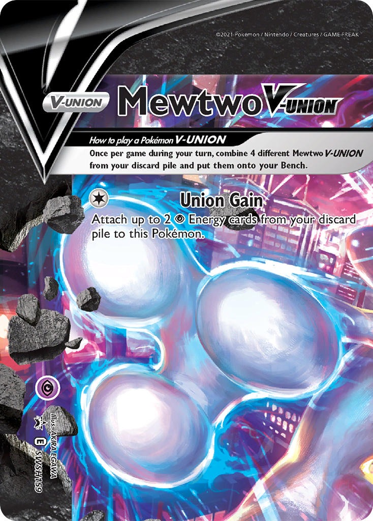 Mewtwo V-UNION SWSH159