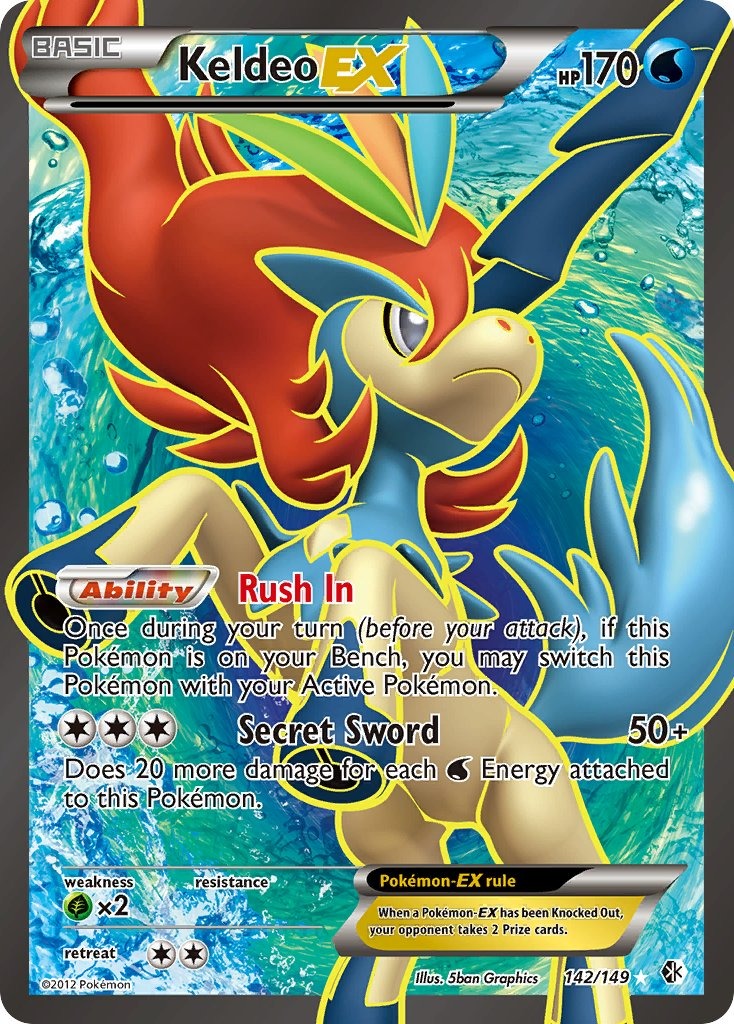 Keldeo EX 142/149